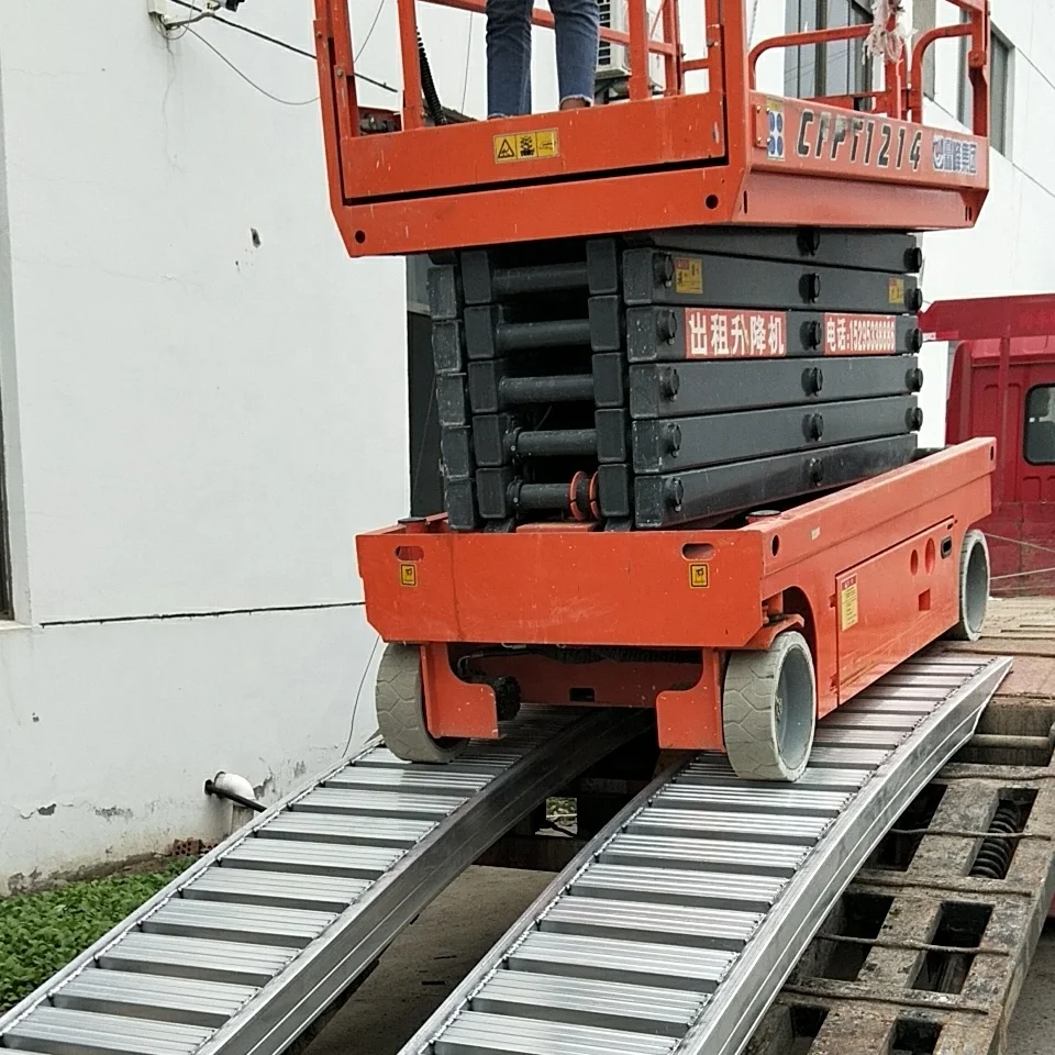 2,5-тонные алюминиевые погрузочные пандусы