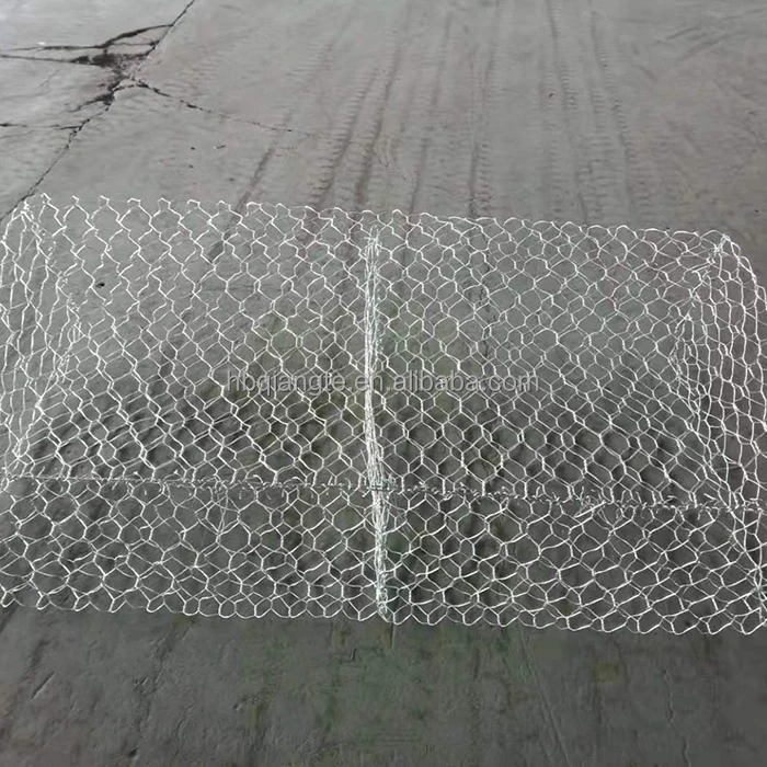 2.2x2.7mm 60x80mm double twisted hexagonal wire mesh how much gabion mattress