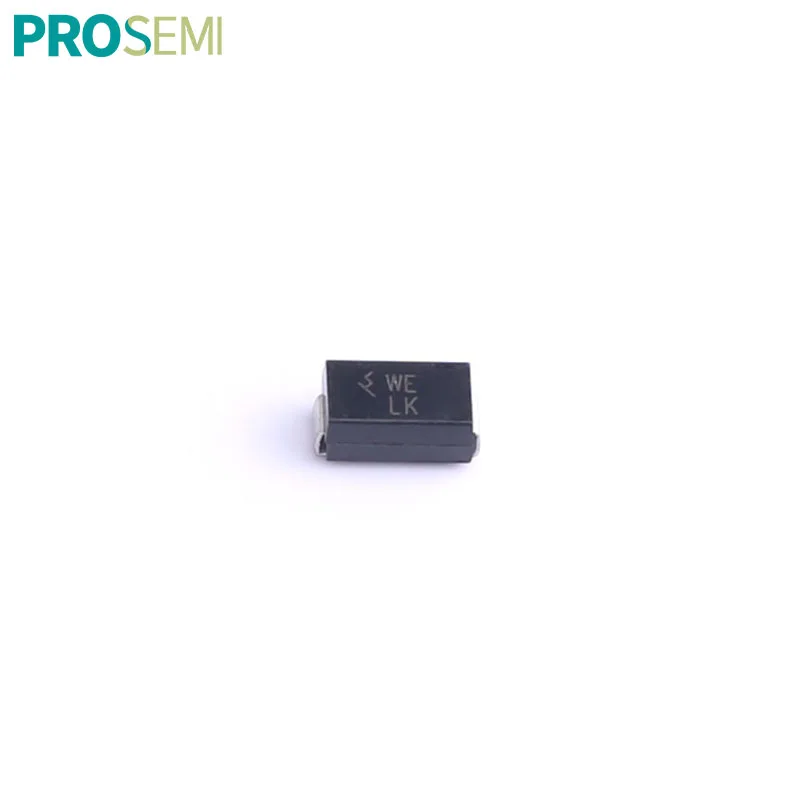 Low reverse leakage 400W 5V Bidirectional SMD Avalanche Breakdown Diode with SMA package