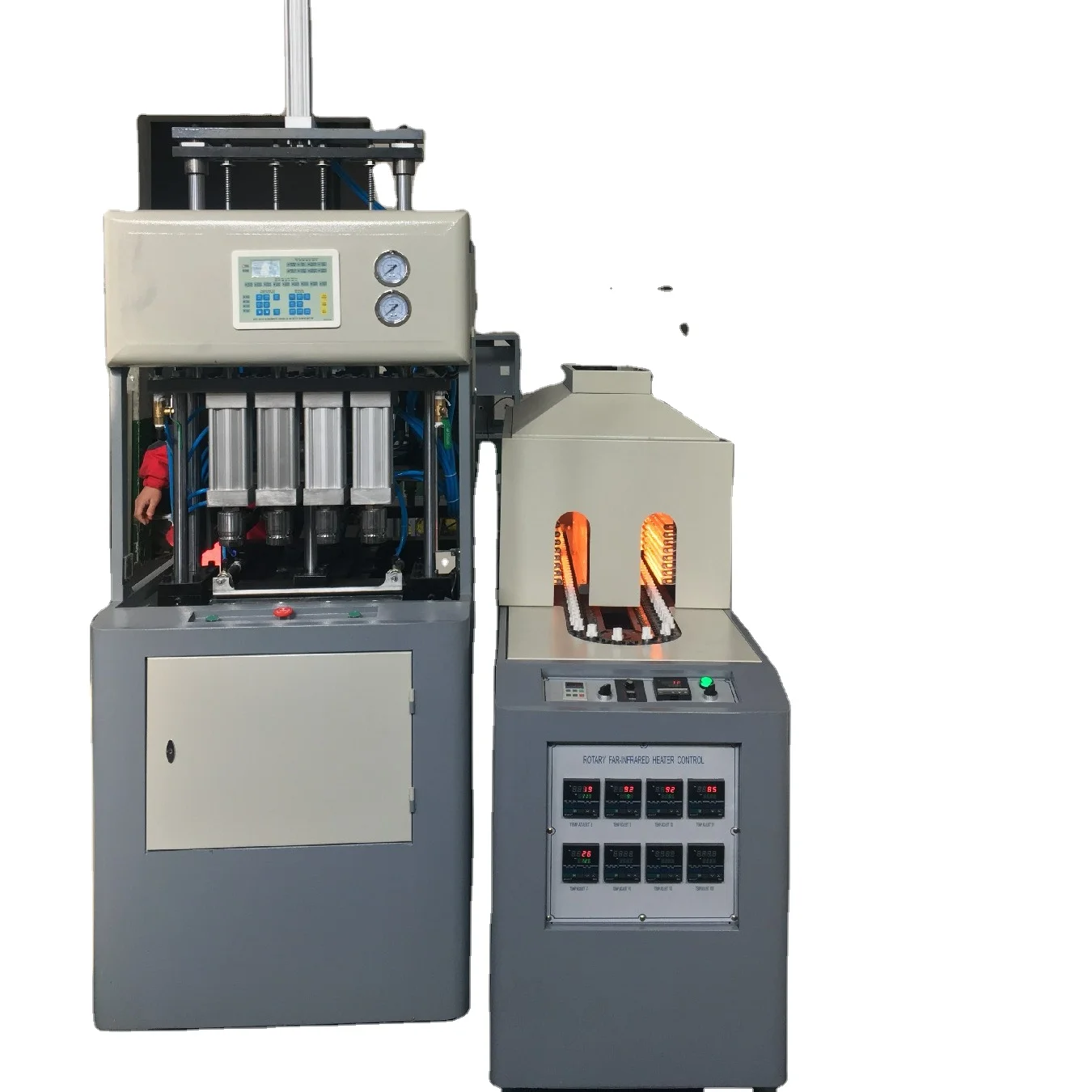 4cavity Semi-Auto Pet Bottle Blowing Machine