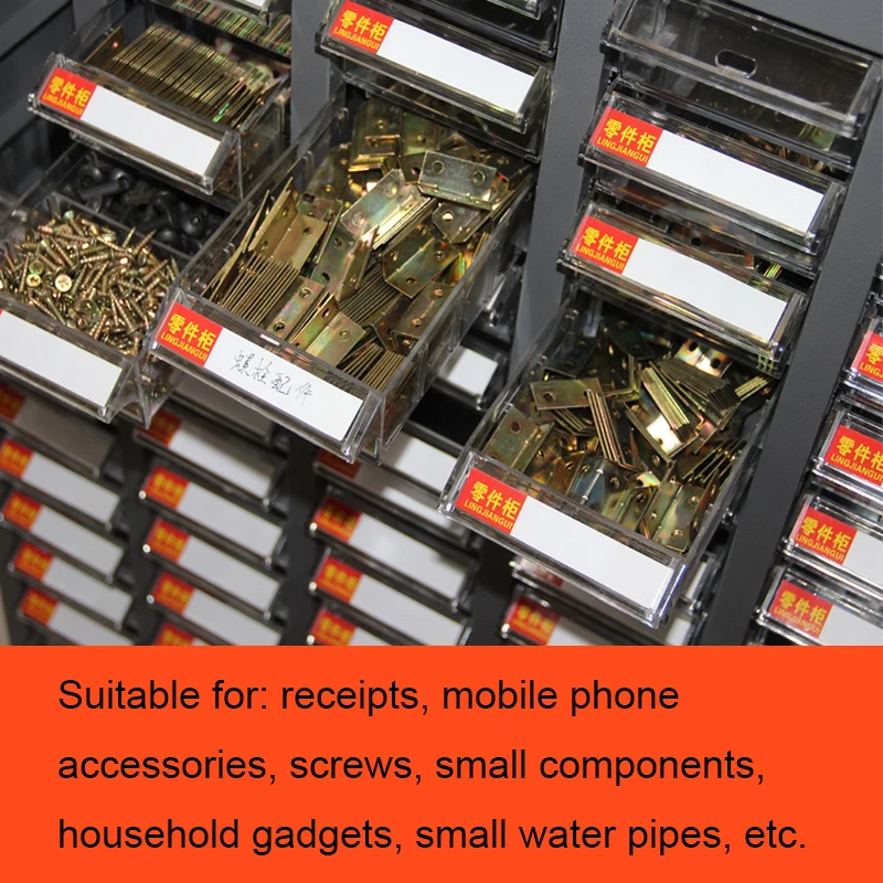 Plastic Drawer Parts Cabinet 48 Drawer Storage Electronic Component Drawers Storage Cabinet