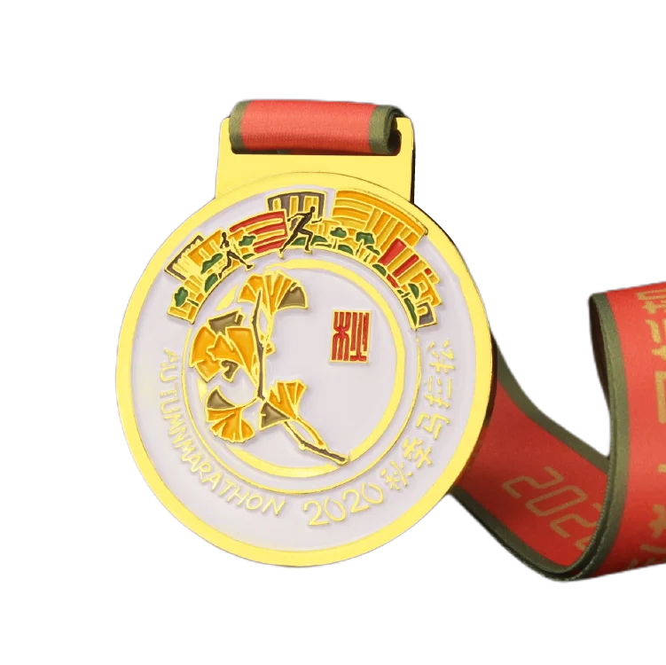 
Mini online marathon medal medal customization running sports color run medal 