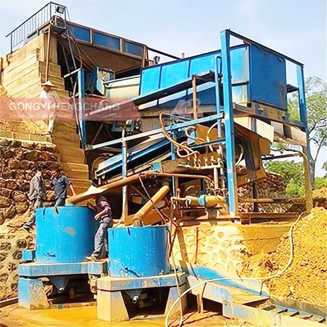 small scale nelson type beneficiation gold ore centrifugal concentrator machine