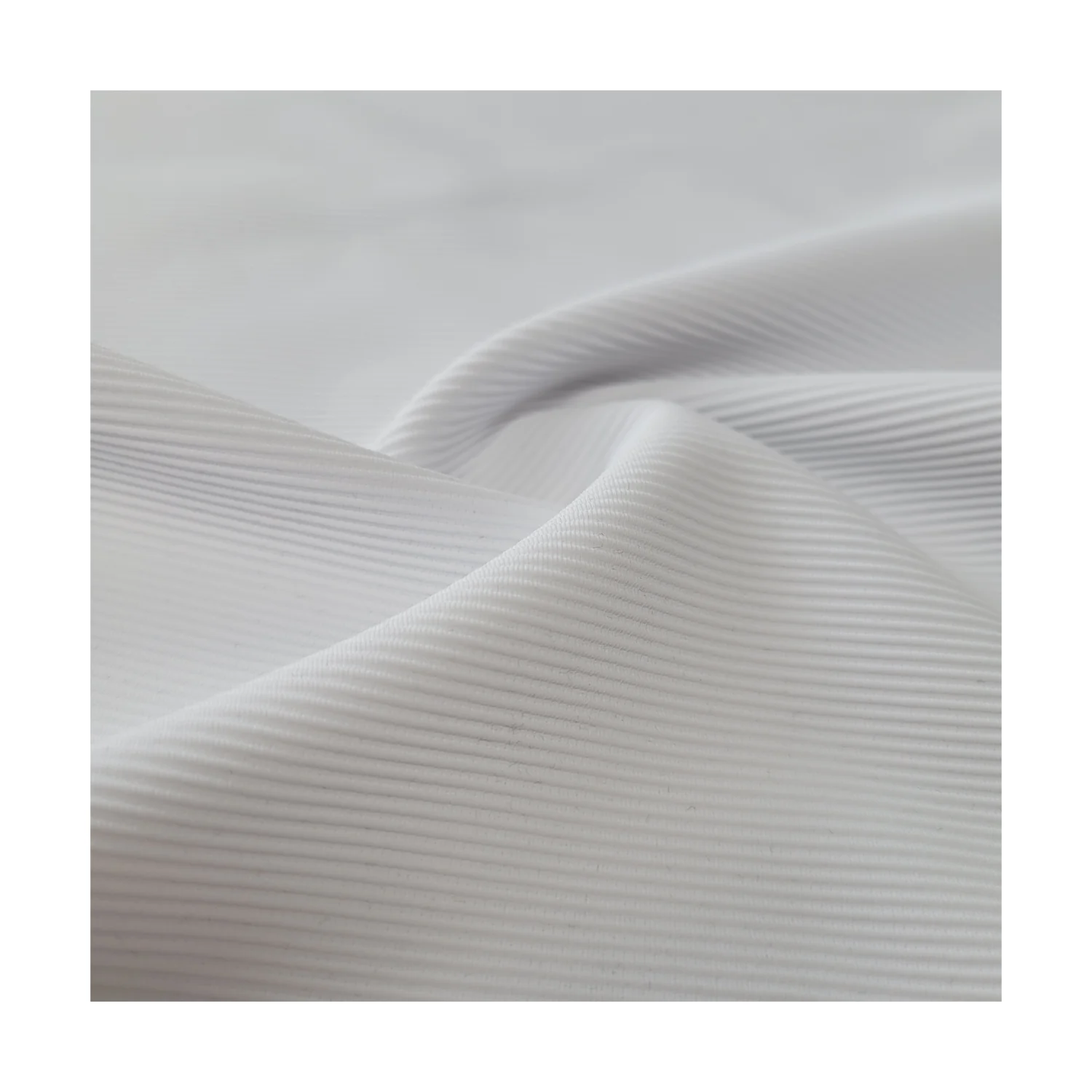 Best-selling pop polyester and spandex knitted rib fabric for yoga strap