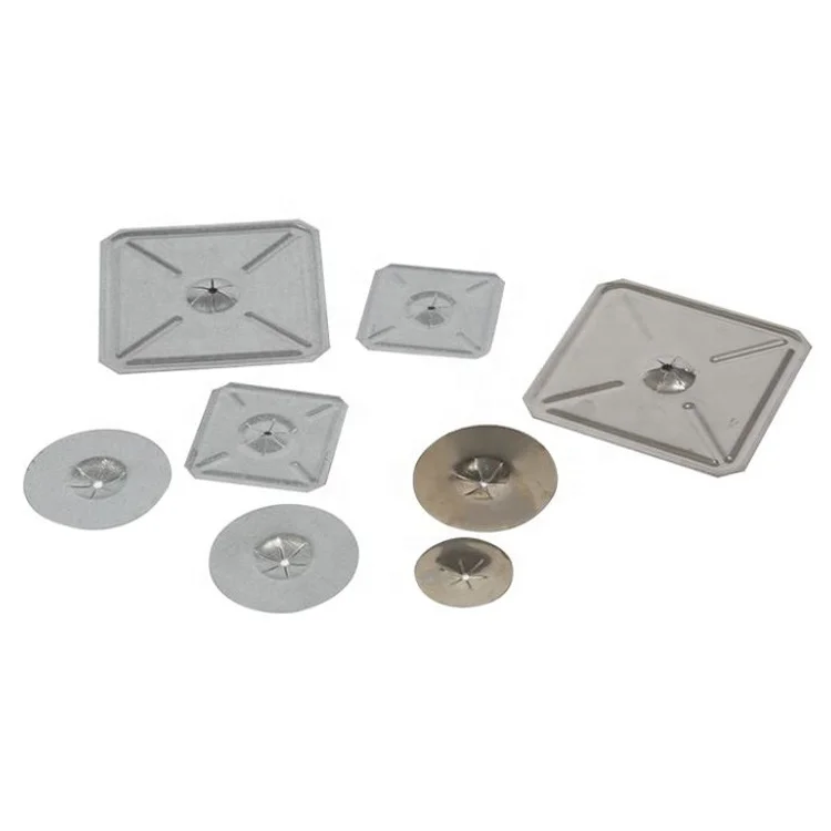 0.4mm Round Square Galvanized Steel Stainless Steel Self Locking Washers