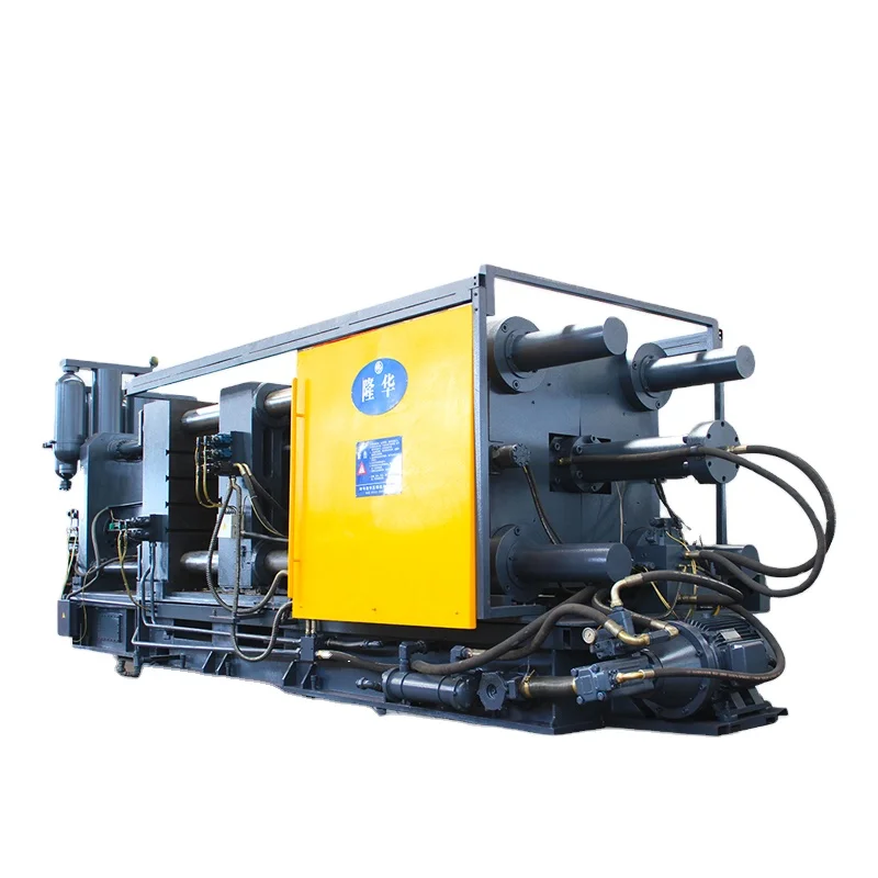 800T aluminium radiator cold chamber die casting machine with robot Computer control system