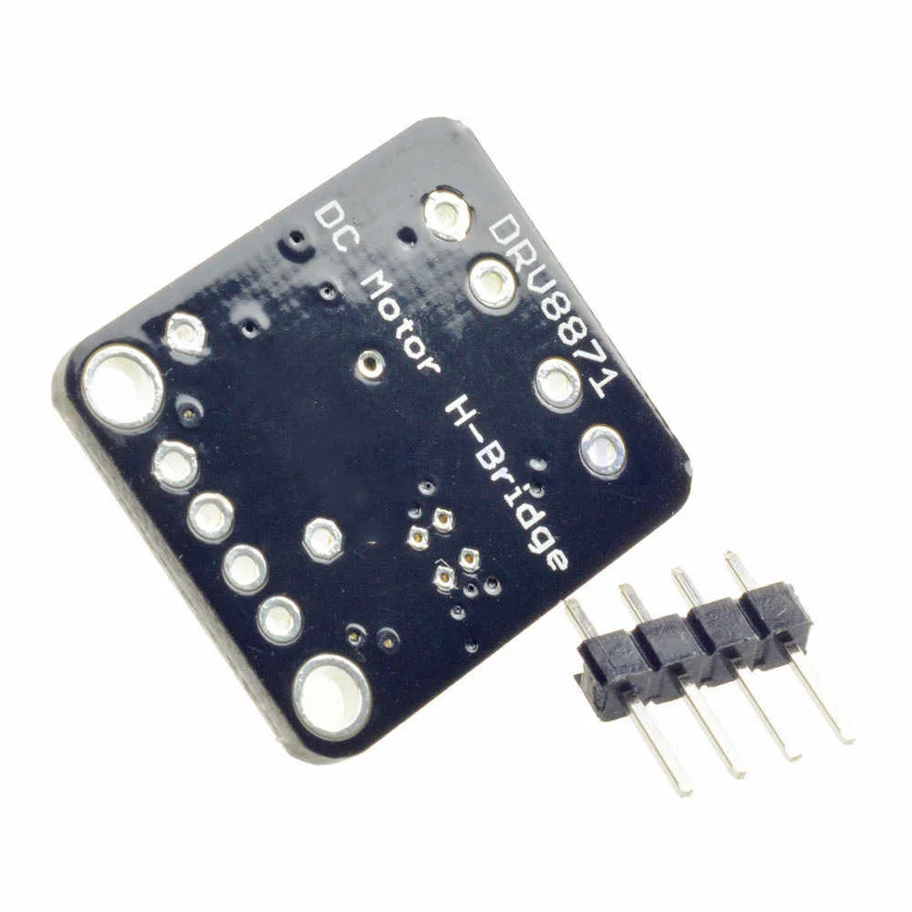 Taidacent Small H Bridge Motor Driver Breakout Board PWM Control DRV8871 3.6A 4 N-channel MOSFET Brushed DC Motor Driver DRV8871