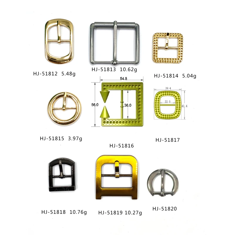 BX  Wholesale Metal D Ring Buckle Metal Belt Buckle Blank Baseball Cap Metal Buckle