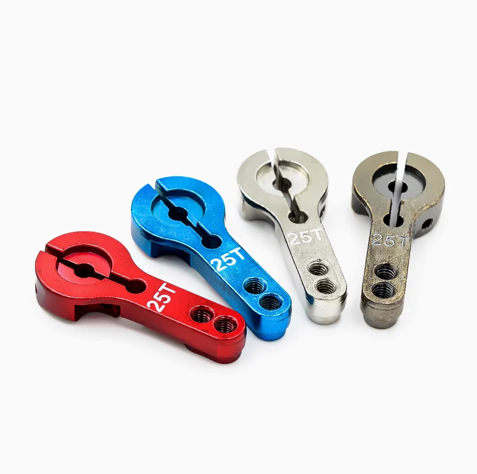 New metal 25T standard in-line rocker arm MG995 MG946R MG996R MG945 S3003 steering gear