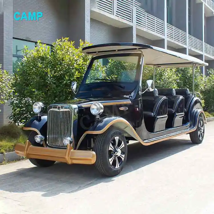 Электрический Винтажный Классический автомобиль, Электрический винтажный автомобиль, Электрический четырехколесный сценический экскурсионный автомобиль