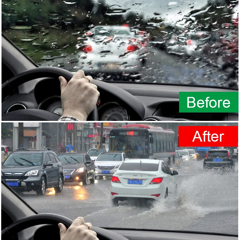 Super Hydrophobic Vehicle Windshield Glass Coating Rain Water Repel Nano Spray 260ML
