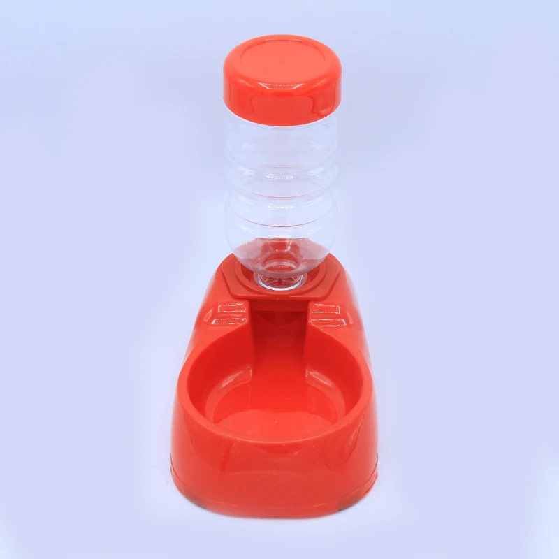 Factory Wholesale High-Grade 400 ml Transparent Automatic Cat Water Dispenser Food Grade Plastic Pet Drinking Bowl for Dogs