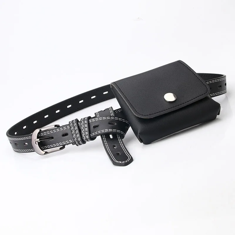 Personality Hip-Hop Style Wild Small Trendy Fashion Fanny Pack Waist Belt Bag Pu