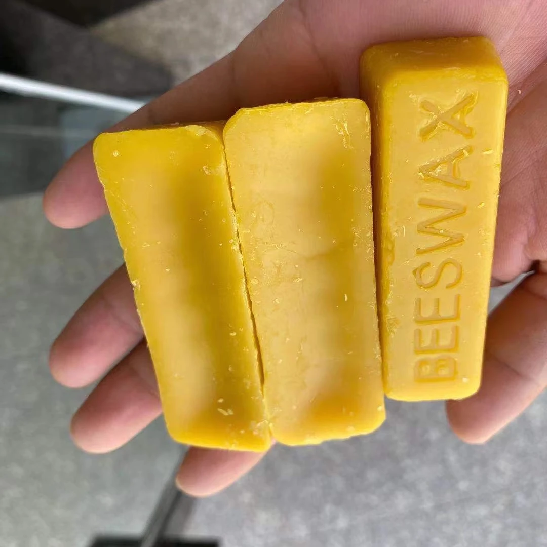 yellow and white organic bee wax pellets bars 28g bulk cosmetics grade for candles making beeswax