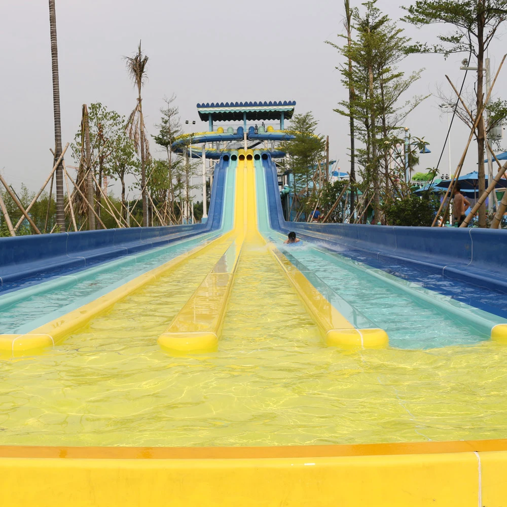 Attractive commercial giant water slide swimming pool rainbow slides