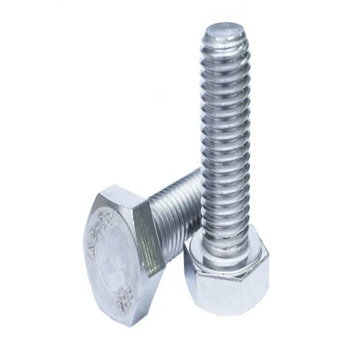 China stock hardware supplier 4.8grade M10*160 Galvanized outer hexagonal bolts and nuts hex head fastener bolts