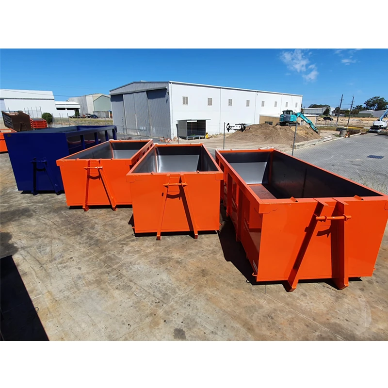 Сверхмощный крюковой подъемник, ребристый боковой мусорный бак, каркас, каркас, крюк, мини-катаный, карантинный крюк, контейнеры с гидравлической крышкой