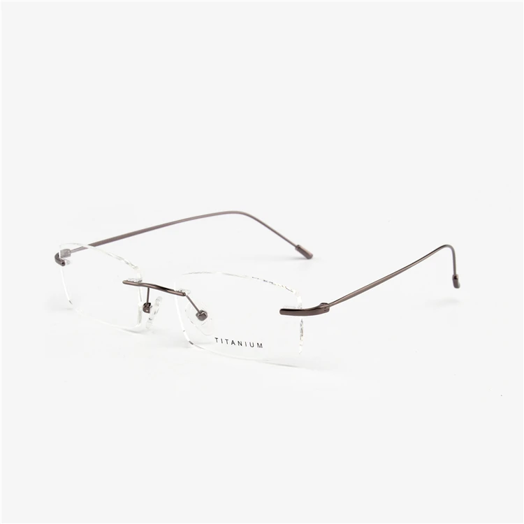 Kenbo Eyewear Titanium Rimless Glasses Frameless Classic Titanium Optical Glasses Unisex 2021