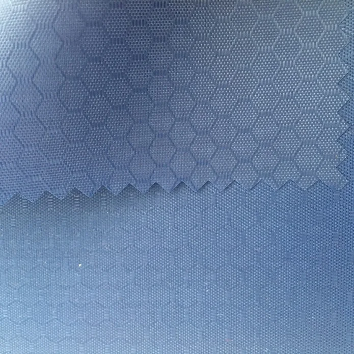Жаккардовая оксфордская сотовая ткань с полиуретановым покрытием для сумки/рюкзака/багажа/чемодана/палатки/обуви