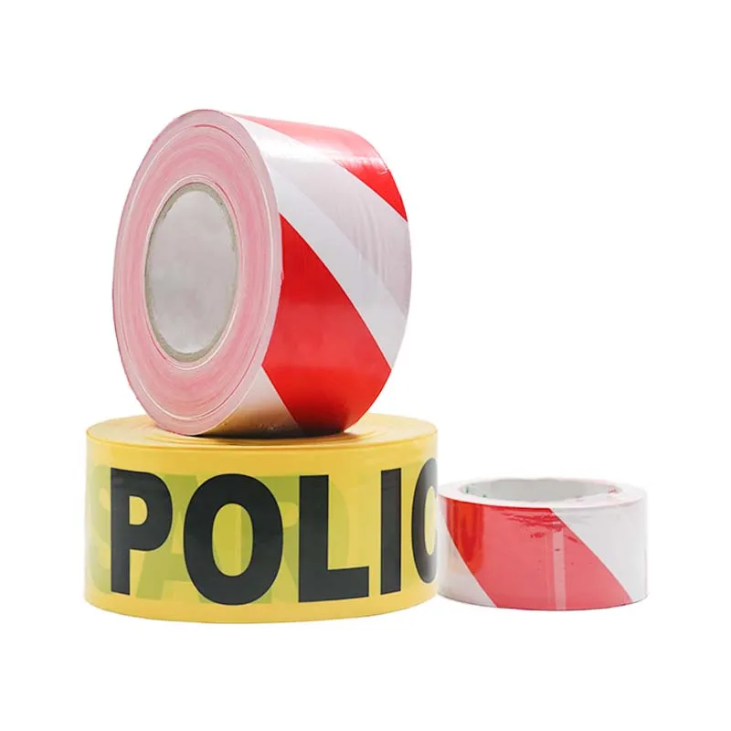 pe warning tape price barricade safety tape yellow custom caution tape