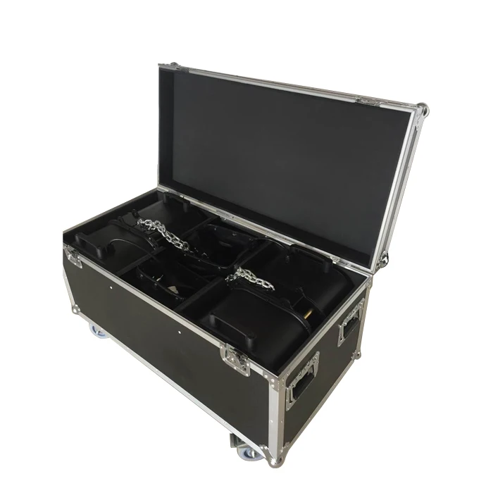 audio snake cable flight case with roller snake cable road case