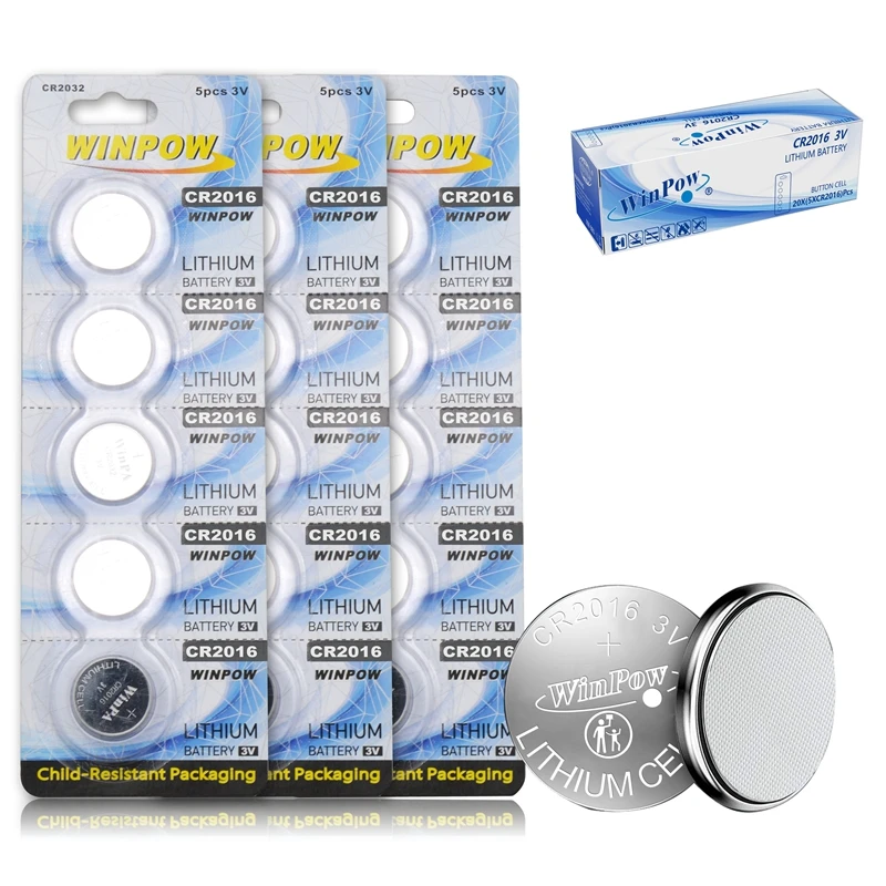 High Quality lithium 3v battery pack cr2025 led remote control cr2016 coin Cell holder battery