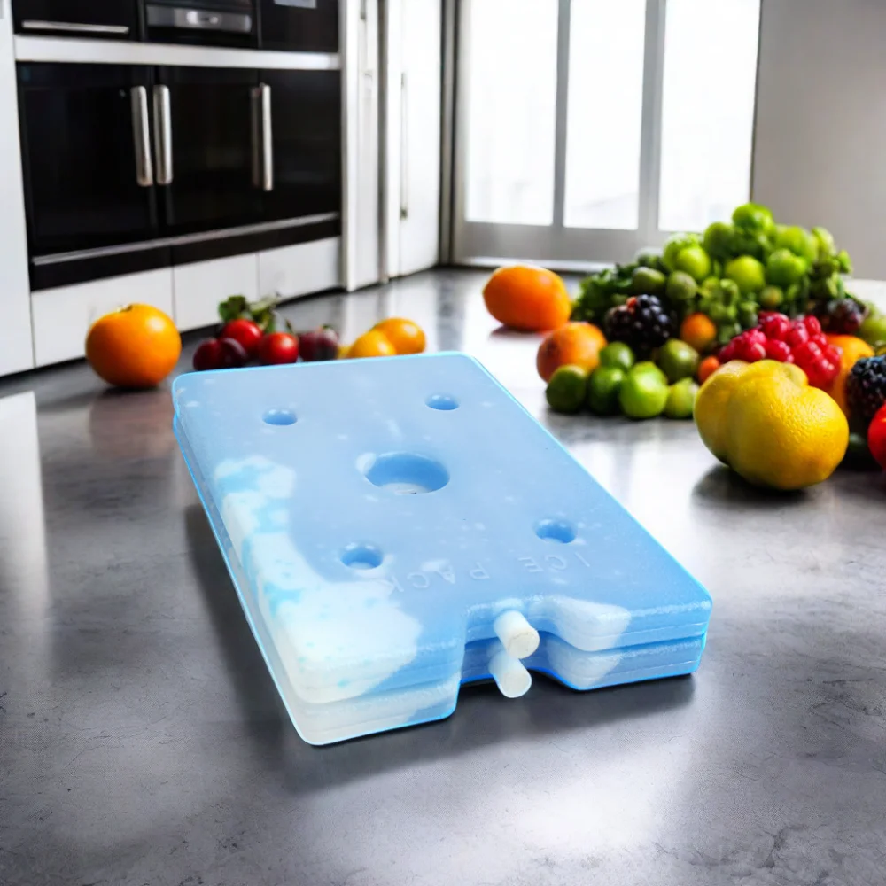 Оптовая продажа 1000 мл большой пакет для льда из ПНД и ПНМ с фазовым изменением логистики холодовой