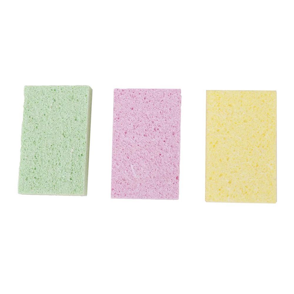 
3Pk Heavy Duty Color Cellulose Kapok Cotton Sponge 