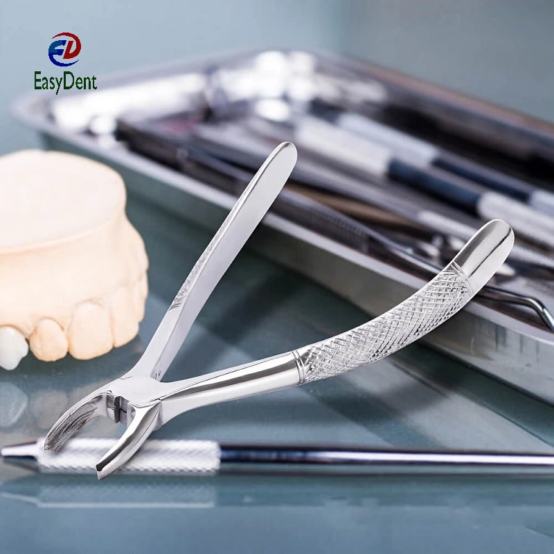Tooth Extracting Forceps Dental Pliers for Dentist with Tool Kit Surgical Extraction Instrument