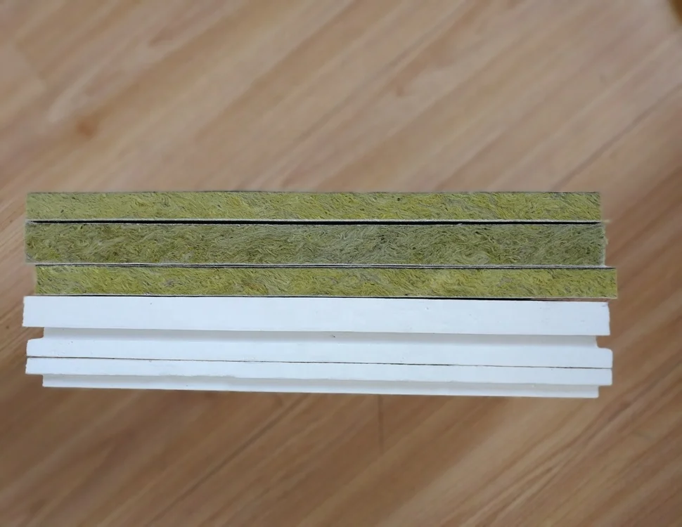 Shandong Huamei noise control rock wool acoustic panels ceiling system