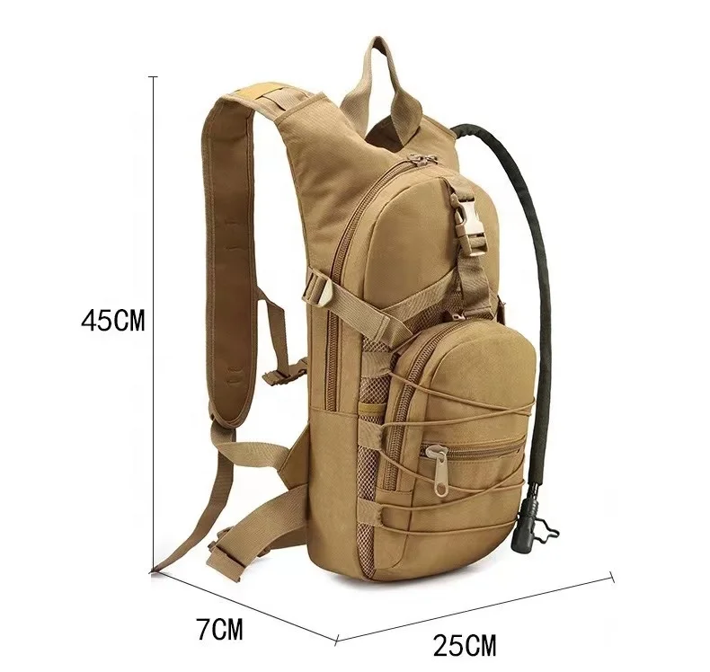 Tactical camouflage sports backpack 25L waterproof outdoor mountaineering bag large capacity hiking package outsourcing