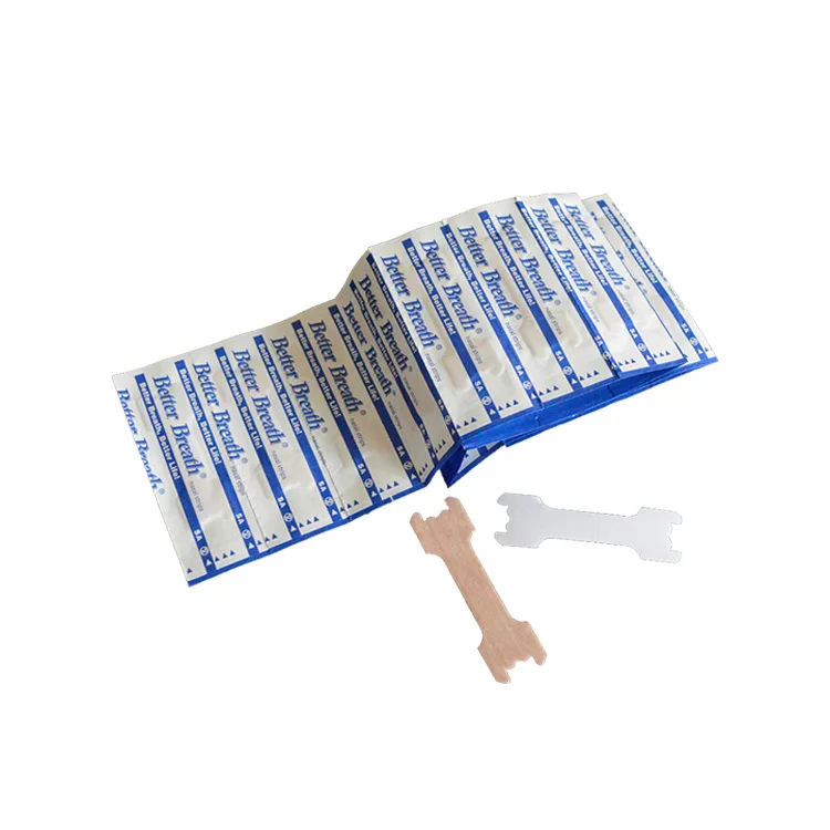 improving sleep quality health care products anti snoring nose clip/ breath right strips