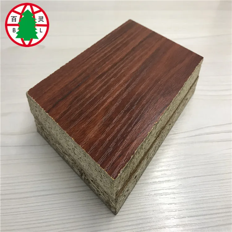 Chip Factory China 16mm chipboard E1 Grade Melamine Particle Board MFC Board 18mm