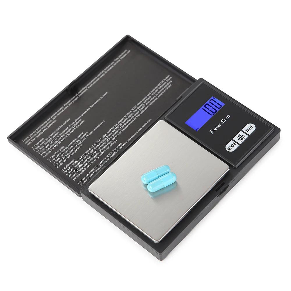 Digital Pocket Gram Scale 0.01g Accuracy pocket scale is a lightweight and Portable for easy transfer easy touch buttons