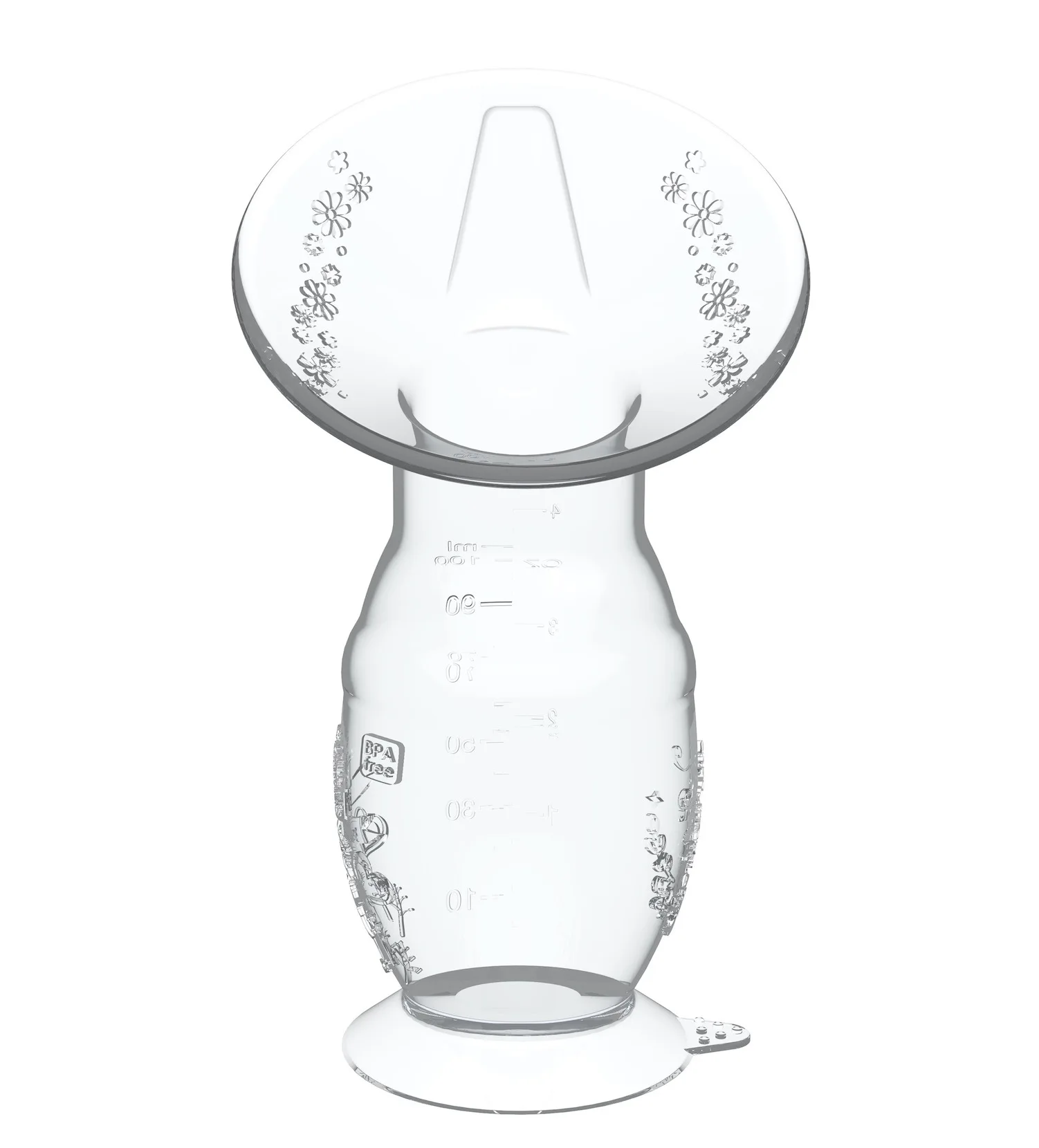 Wireless Manual Breast Milk Pump Set Little Rabbitgchildrenty No Smell Bpcuteecartoonmbaby OPP Bag Single Hands Free Silicone