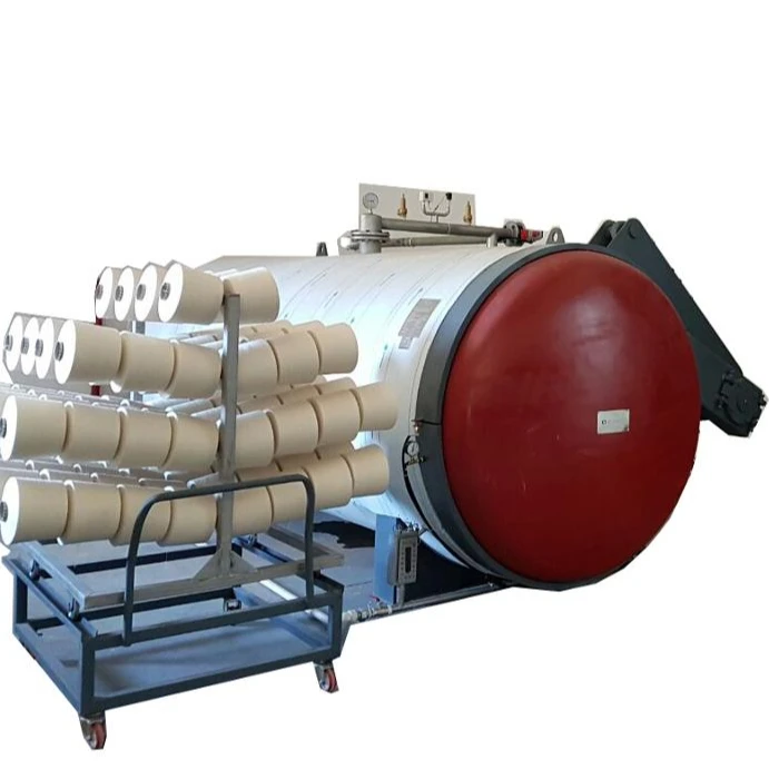 Машина для фиксации пряжи