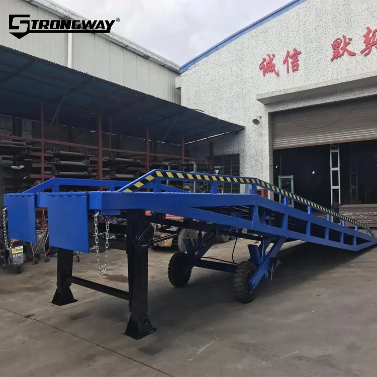10 tons new truck portable unloading loading ramps for hot sale