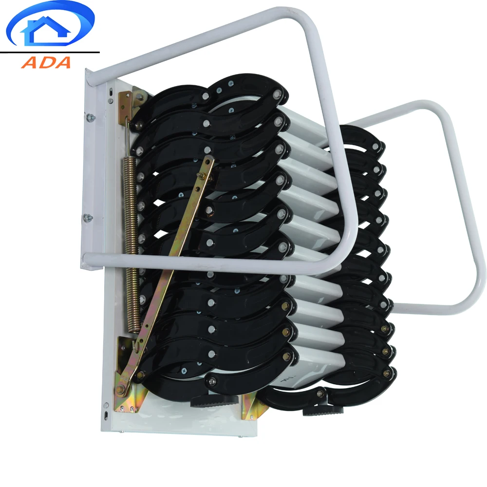Manual Operated Home Space Saving Removable Outdoor Retractable Ladder