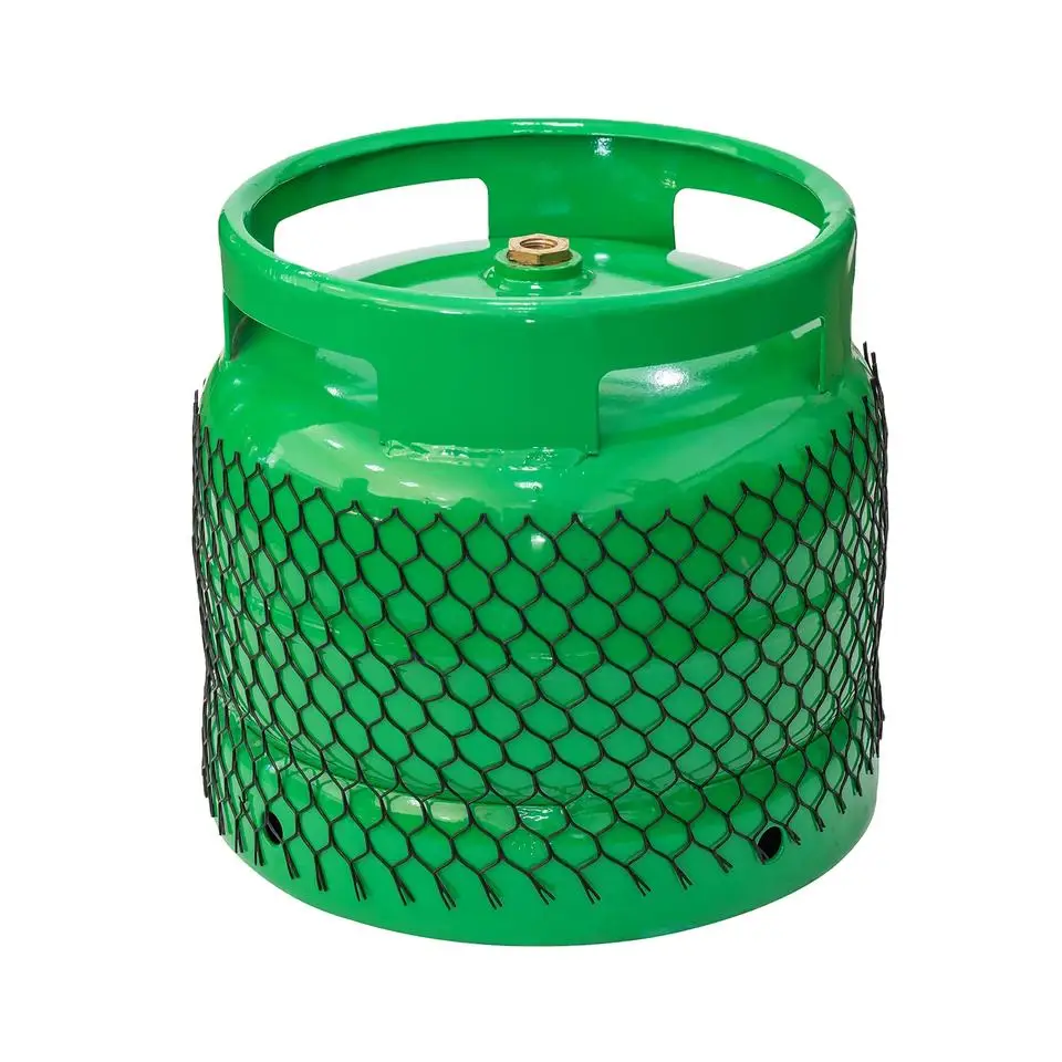 Plastic protective net sleeve of gas tank