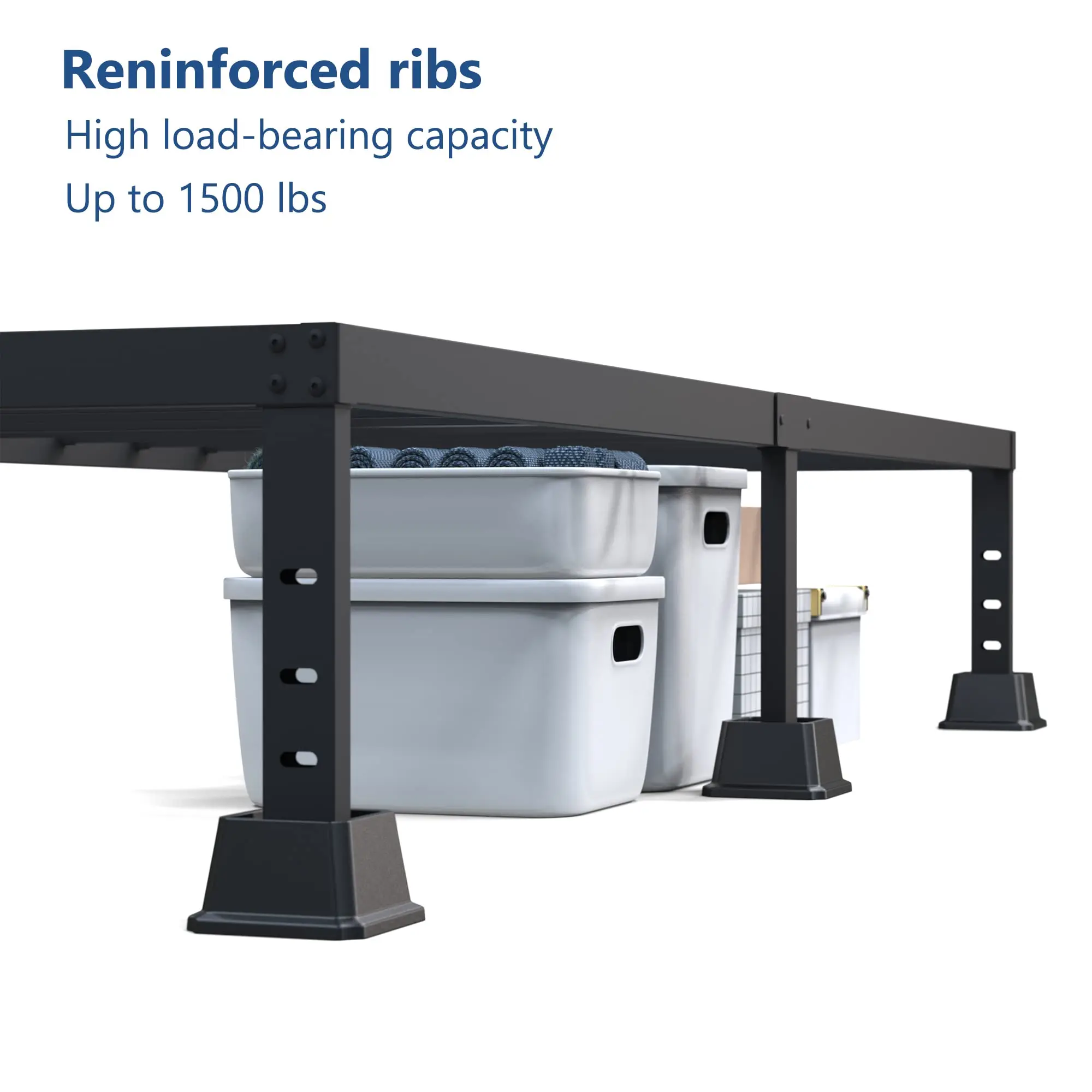 Bed Risers Heavy Duty Furniture Risers for Bed Frame Couch Desk Chair