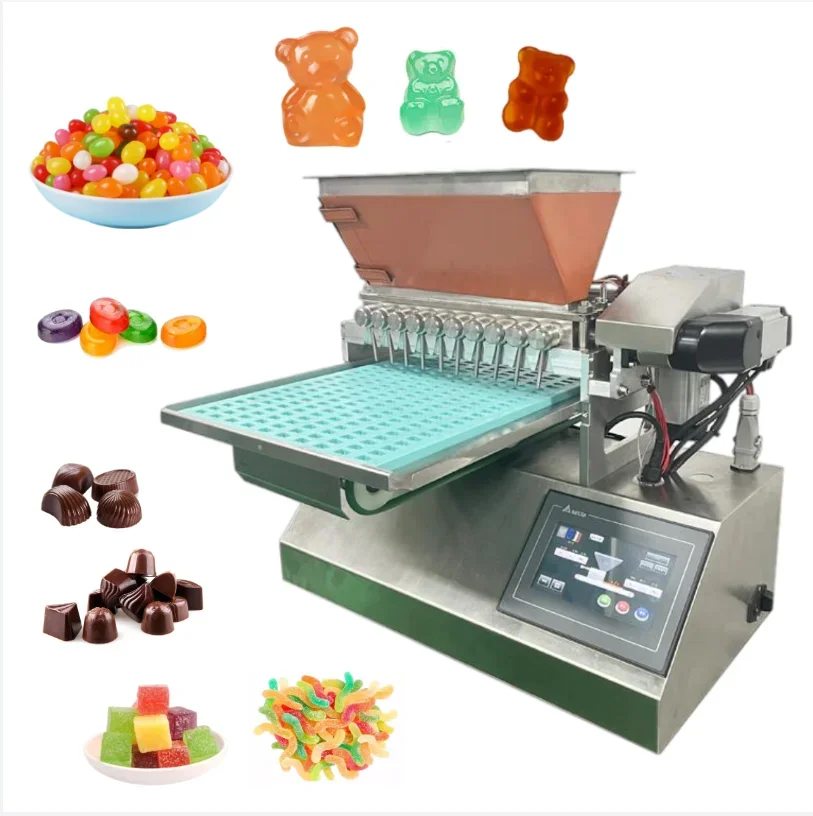 Mini Snack Food Small Soft Hard Candy Gummy Bear Production Line Manufacturing Make Machines For Small Businesses Ideas At Home