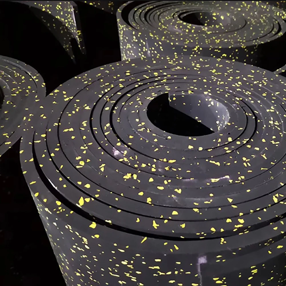 
EPDM 3-12mm durable Indoor playground school rubber gym flooring rolls 