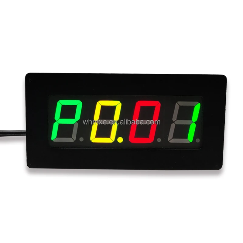 Multi-Color Display Programmable LED Digit Digital Tube Chip Segment LED Display 1.2 Inch 4 Digits Display