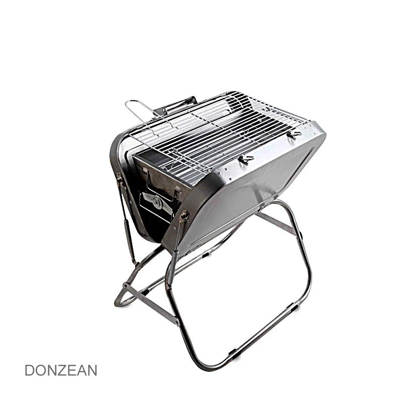  DONZEAN лидер продаж стандартный кебаб-портфель из нержавеющей стали гриль для барбекю на древесном