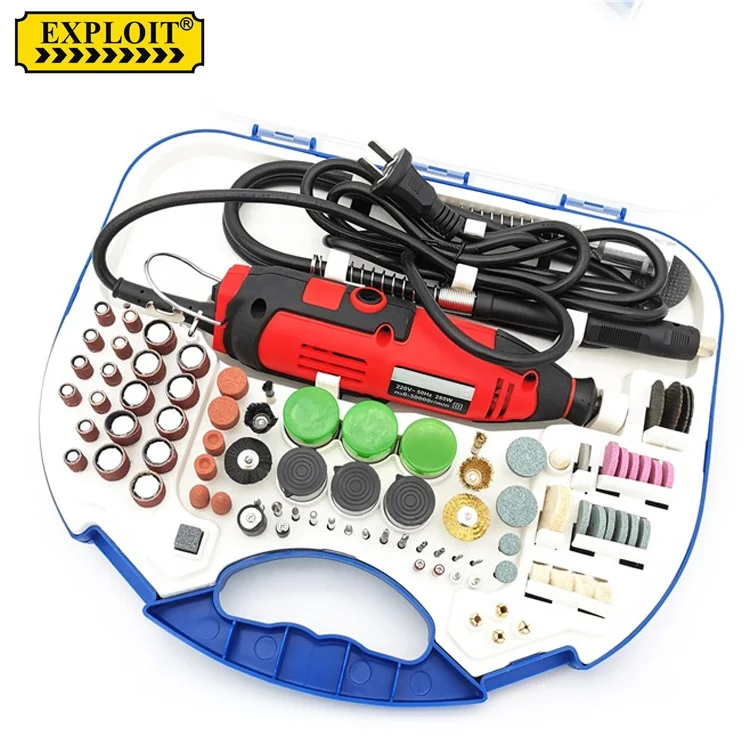 Engraving Powerful Tools Carbon Steel Portable Grinding Polishing Rotary Tool Electric Mini Angle Drill Die Grinder Bits Set