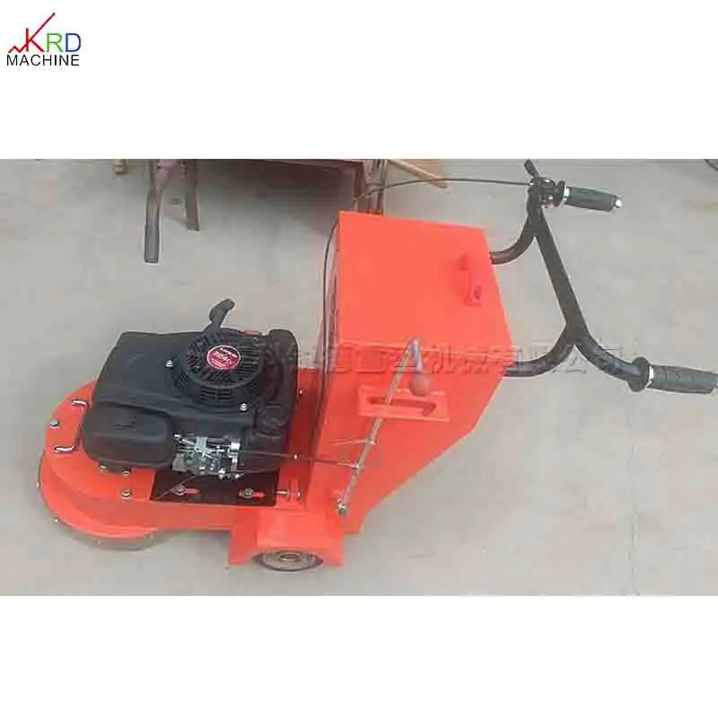 7.5 hp Traffic road line marking removal machine Hand-pushed hot melt road marking remover Gasoline powered road marking remover