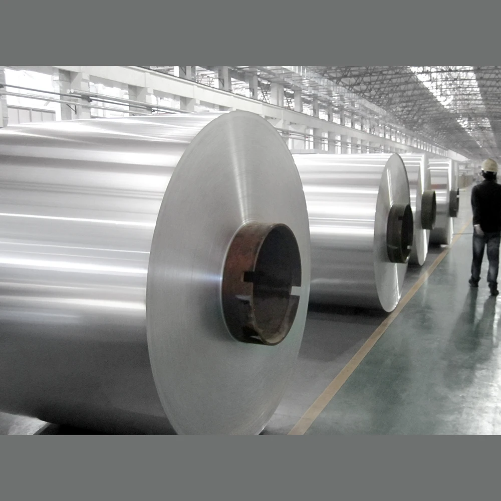 Heavy Duty Kitchen Cooking 9-40mic Thickness Aluminum Foil Paper Food Grade Aluminum Foil Roll For Food Packing