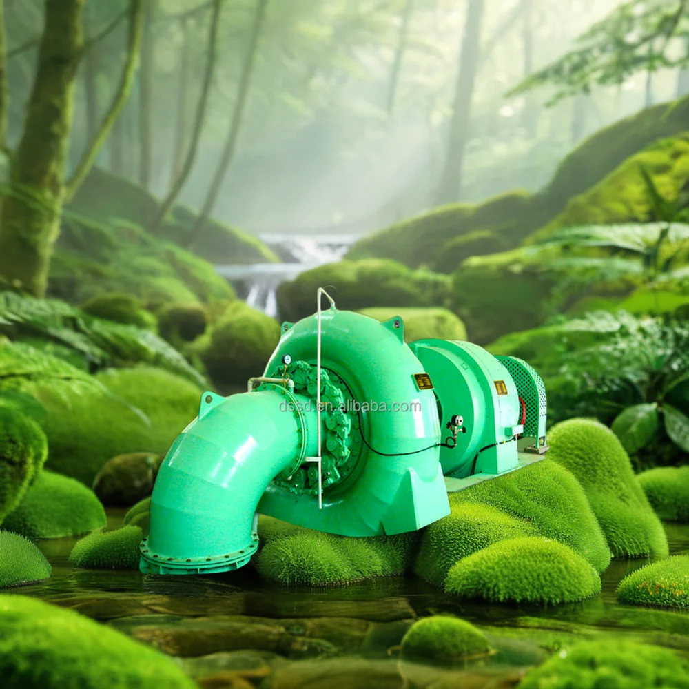High-Efficiency 5000KW Mini Hydro Turbine Stainless Steel Francis Type Water Power Generator