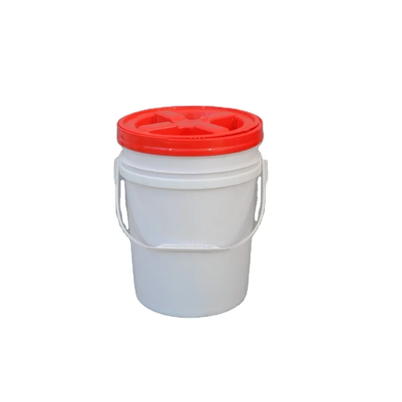 Any Color 20 Litre Round Plastic Bucket Wholesale Water Bucket With Lids