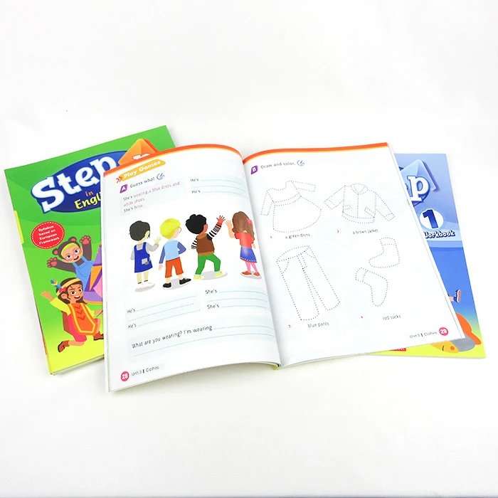 China Factory Price Offset Softcover Hardcover Kids Comic Story Picture Color Children Book Printing